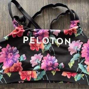 Peloton Floral Sports Bra